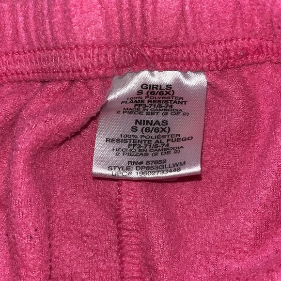 Disney Princess Girls Pajama Set - Picture 4 of 4